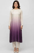 Twilight Ombre 2-Piece Silk Suit