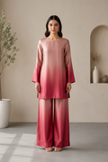 Aurora Shine 2-Piece Silk Suit